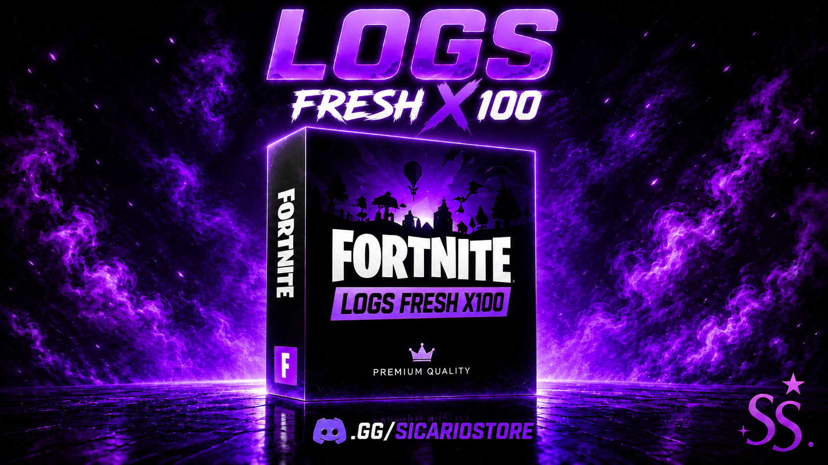 LOGS FRESH EPICGAMES x100