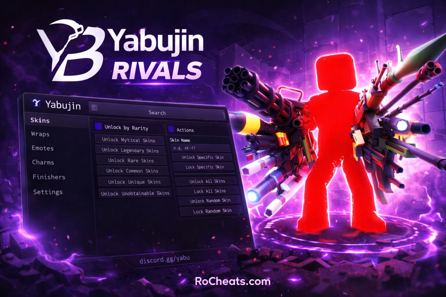 Yabujin Script Rivals RoCheats - Premium Roblox Exploits, Scripts & OG Accounts