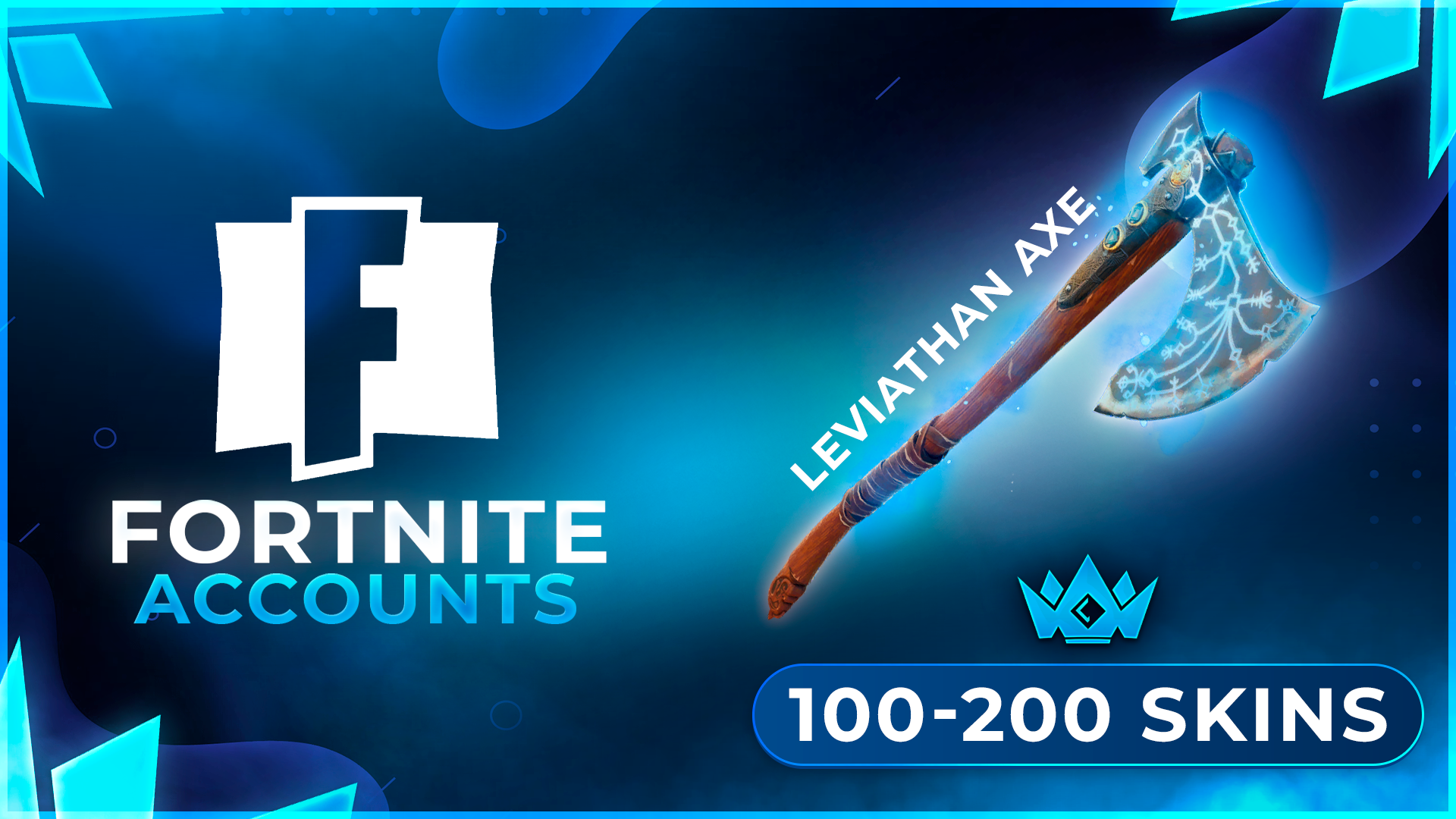 Leviathan Axe + 100-200 Skins