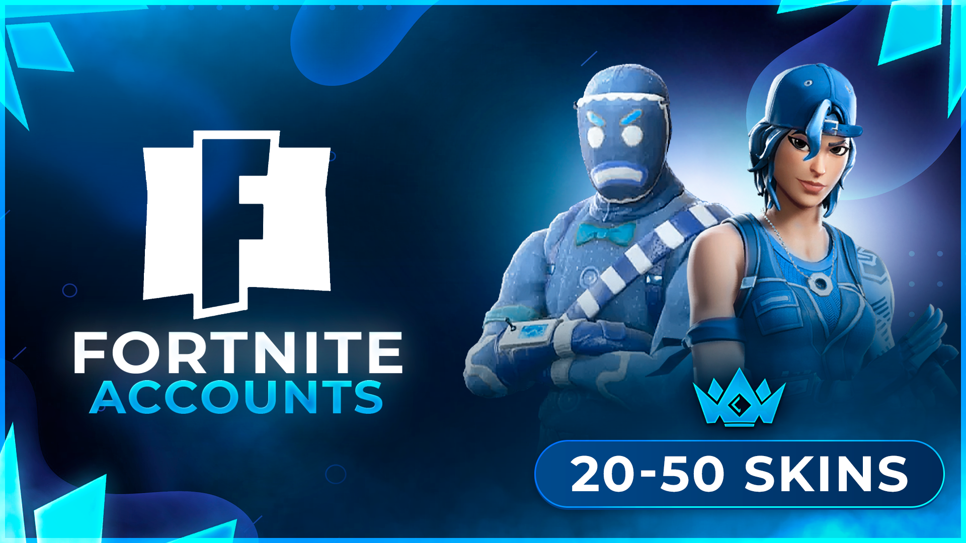 20-50 Skins [ Ranked Ready ] Fortnite Accounts